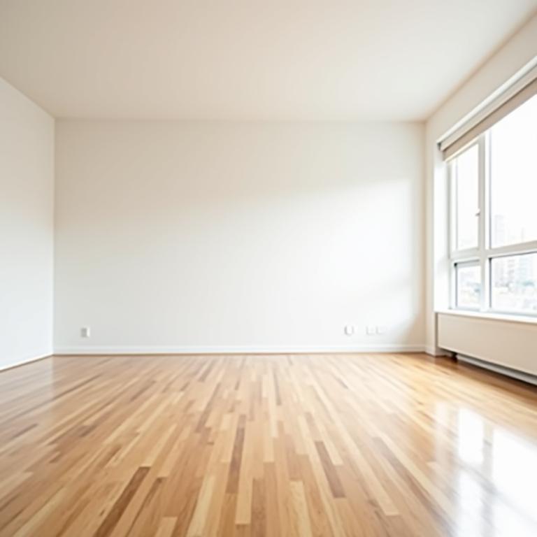 Empty, spotless apartment ready for inspection